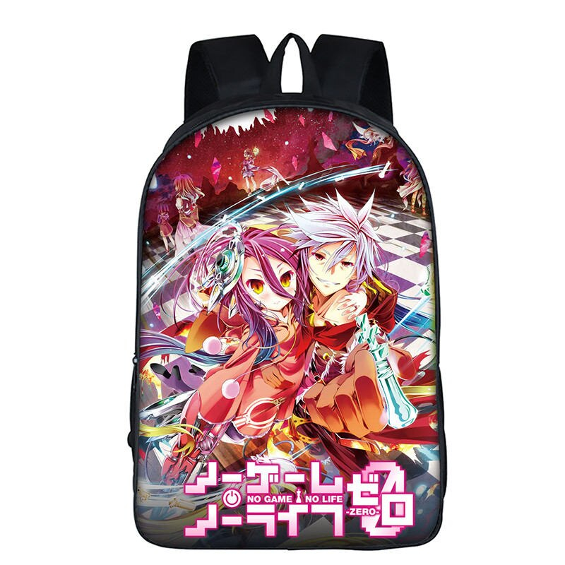 No Game No Life 3D Print Backpack No Game No Life 3D Print Backpack