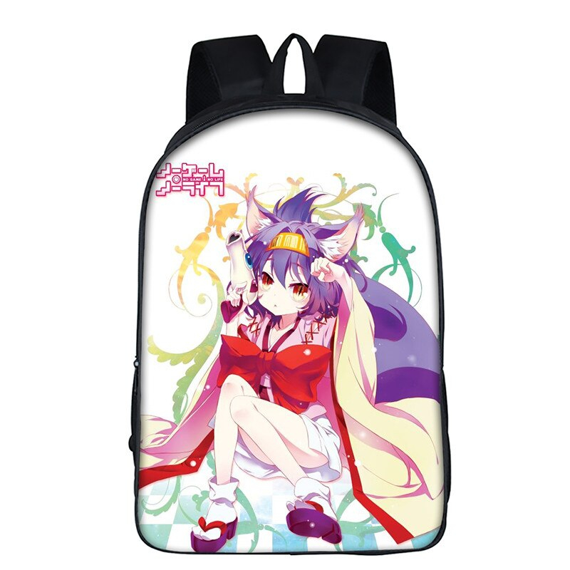 No Game No Life 3D Print Backpack No Game No Life 3D Print Backpack