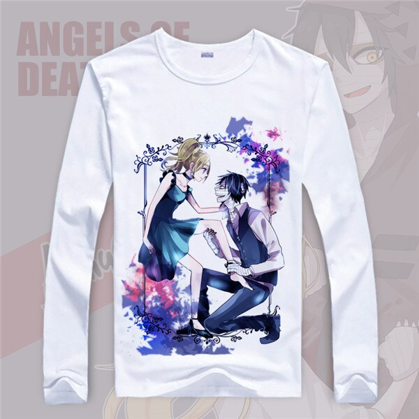 Angels of Death Isaac and Rachel Long Sleeve T-Shirt Angels of Death Isaac and Rachel Long Sleeve T-Shirt