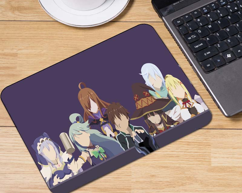 Yuzuoan Big promotion Russia New Japan Anime Konosuba Megumin Durable Rubber Mouse Mat Pad Gaming Mousepad Size for 180*220*2MM Yuzuoan Big promotion Russia New Japan Anime Konosuba Megumin Durable Rubber Mouse Mat Pad Gaming Mousepad Size for 180*220*2MM