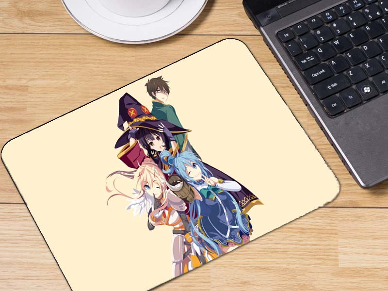 Yuzuoan Big promotion Russia New Japan Anime Konosuba Megumin Durable Rubber Mouse Mat Pad Gaming Mousepad Size for 180*220*2MM Yuzuoan Big promotion Russia New Japan Anime Konosuba Megumin Durable Rubber Mouse Mat Pad Gaming Mousepad Size for 180*220*2MM