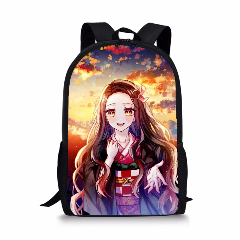 Demon Slayer Kamado Nezuko Printed Backpack