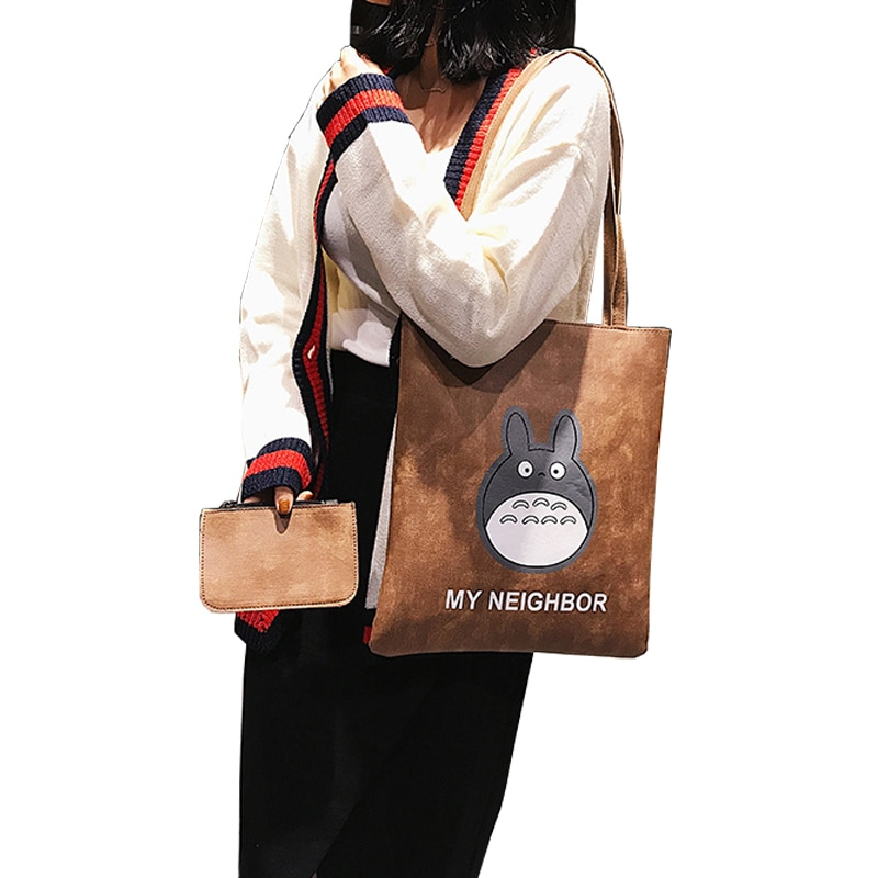 My Neighbor Totoro Shoulder Bag With Purse (4 Types) My Neighbor Totoro Shoulder Bag With Purse (4 Types)