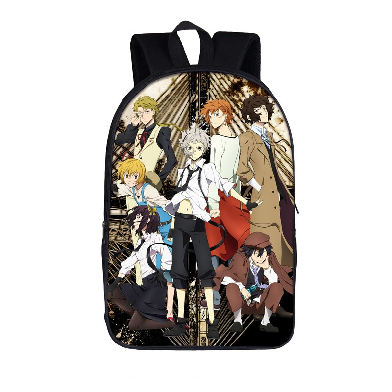 Bungou Stray Dogs Printed Backpack Bungou Stray Dogs Printed Backpack