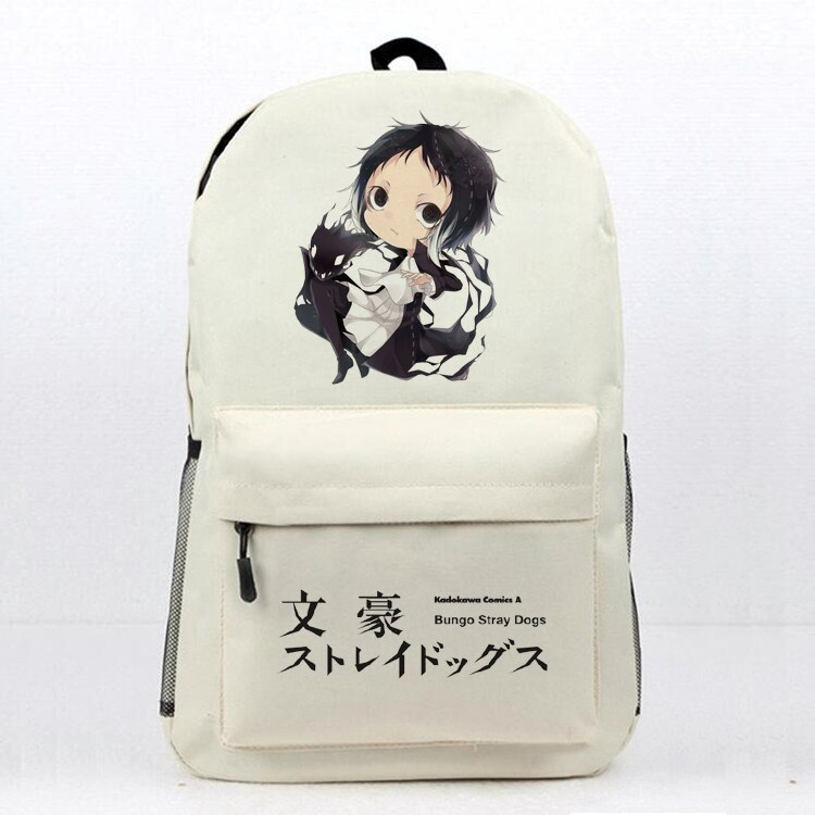 Bungo Stray Dogs Akutagawa Ryunosuke Cute Print Backpack Bungo Stray Dogs Akutagawa Ryunosuke Cute Print Backpack