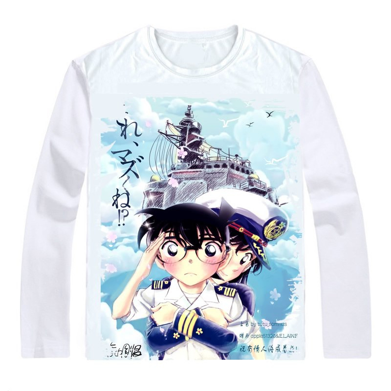 Detective Conan Long Sleeve T-Shirt Detective Conan Long Sleeve T-Shirt