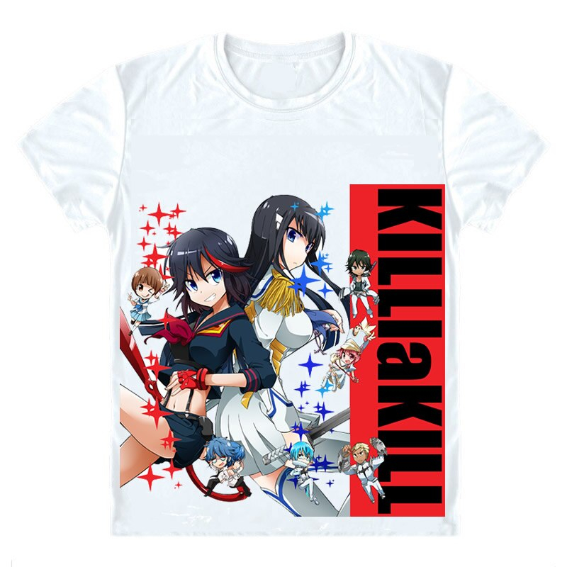 Kill la Kill Satsuki and Ryuko Print T-Shirt Kill la Kill Satsuki and Ryuko Print T-Shirt
