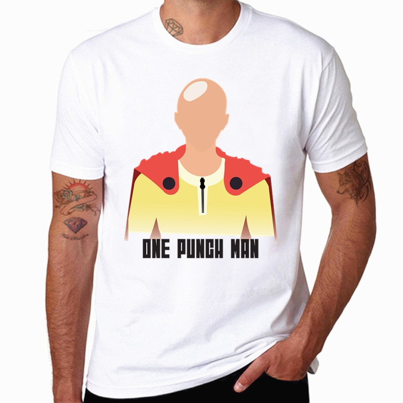 One Punch Man Saitama Casual Printed T-Shirt One Punch Man Saitama Casual Printed T-Shirt