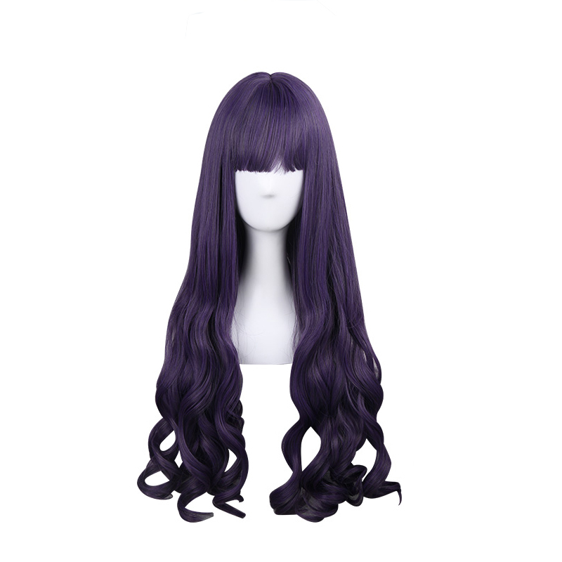 Cardcaptor Sakura Tomoyo Daidoji Long Purple Curly Cosplay Wig Cardcaptor Sakura Tomoyo Daidoji Long Purple Curly Cosplay Wig