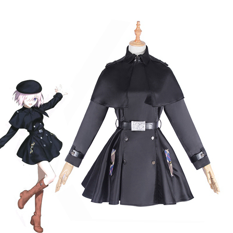 ROLECOS FGO Mash Kyrielight Cosplay Costume Fate Grand Order Game Cosplay Women Costume 2018 3rd Anniversary Dress Cloak ROLECOS FGO Mash Kyrielight Cosplay Costume Fate Grand Order Game Cosplay Women Costume 2018 3rd Anniversary Dress Cloak