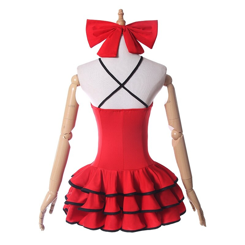 Fate EXTRA Saber Nero Lolita Red Dress Cosplay Costume Fate EXTRA Saber Nero Lolita Red Dress Cosplay Costume