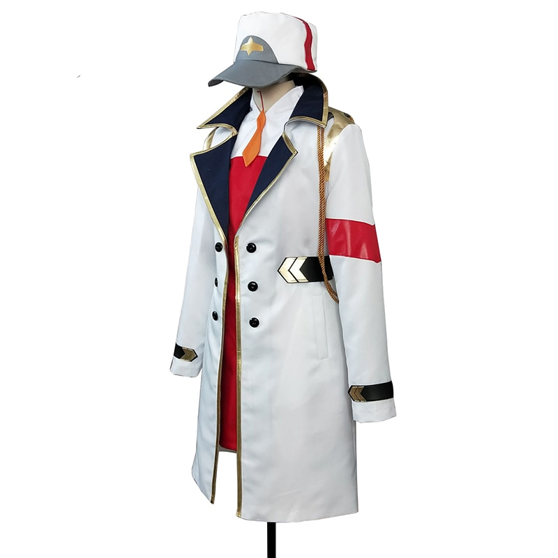 DARLING in the FRANXX 02 Zero Two Cosplay Costume White Coat DARLING in the FRANXX 02 Zero Two Cosplay Costume White Coat