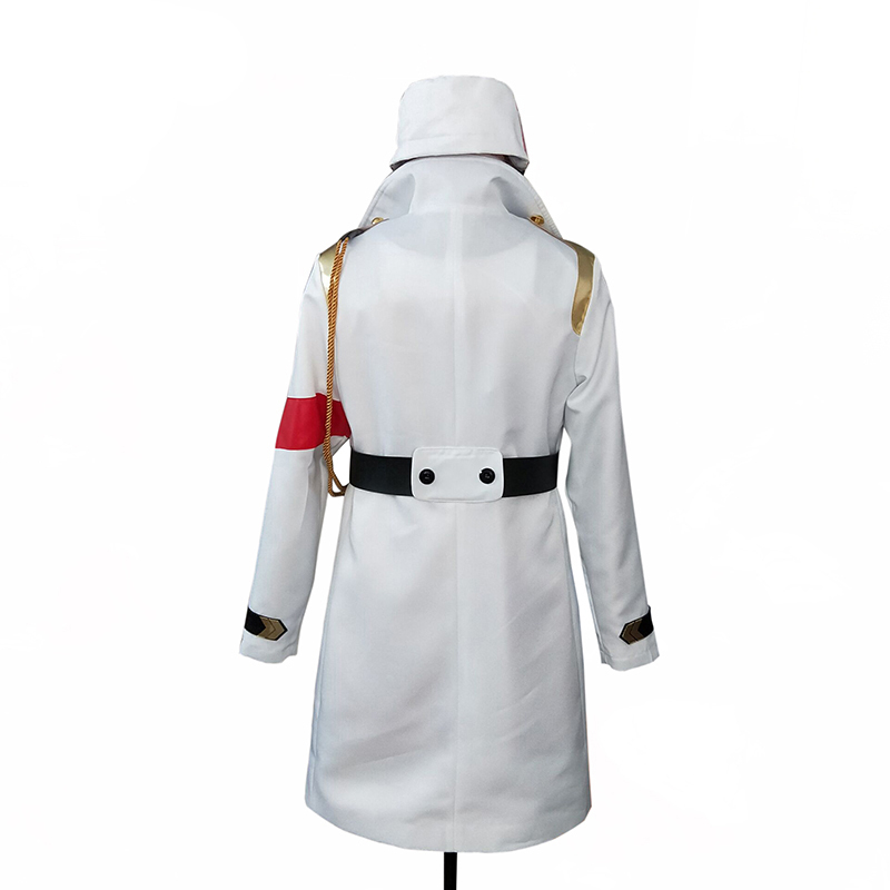DARLING in the FRANXX 02 Zero Two Cosplay Costume White Coat DARLING in the FRANXX 02 Zero Two Cosplay Costume White Coat