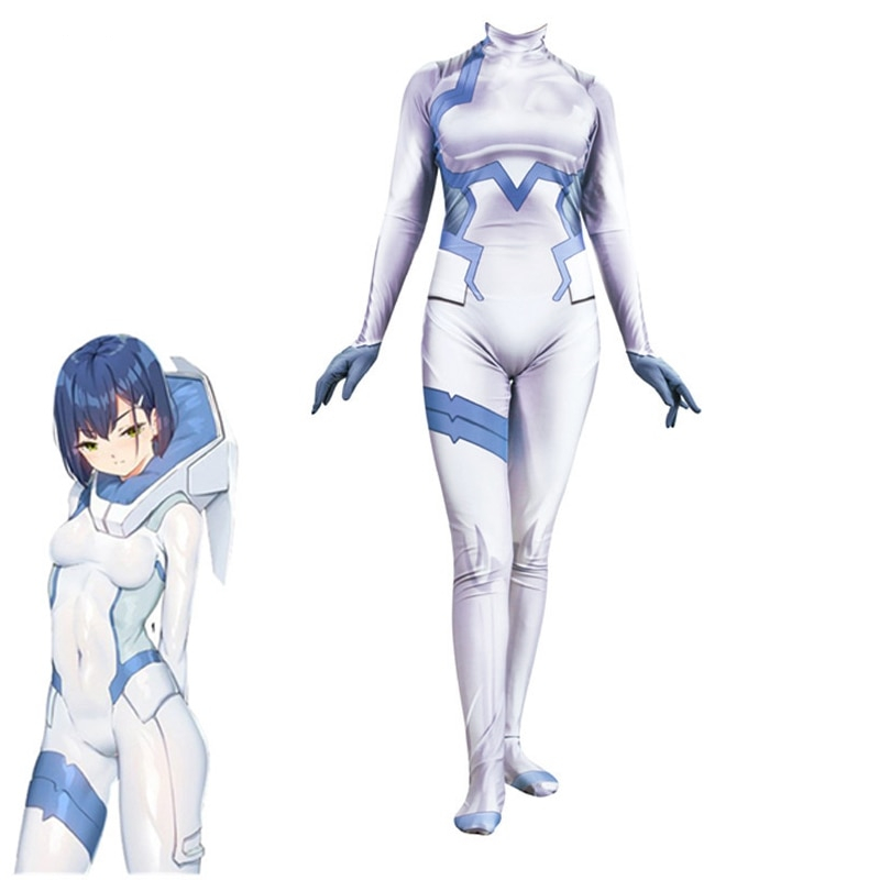DARLING in the FRANXX 015 Ichigo Fighting Cosplay Costume DARLING in the FRANXX 015 Ichigo Fighting Cosplay Costume