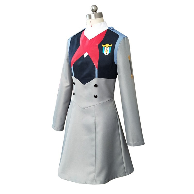 DARLING in the FRANXX 015 Ichigo School Uniform Cosplay Costume DARLING in the FRANXX 015 Ichigo School Uniform Cosplay Costume