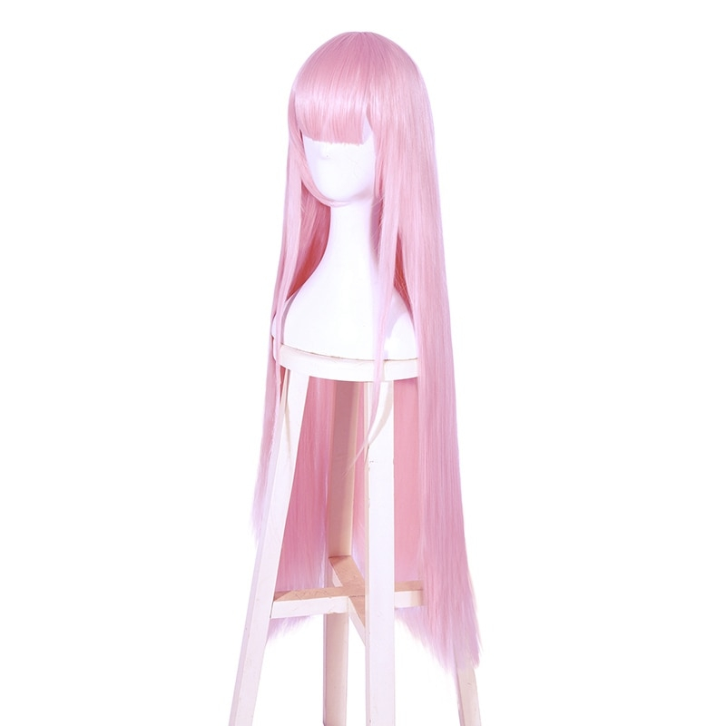 DARLING in the FRANXX 02 Zero Two Synthetic Hair Pink Long Cosplay Wig DARLING in the FRANXX 02 Zero Two Synthetic Hair Pink Long Cosplay Wig