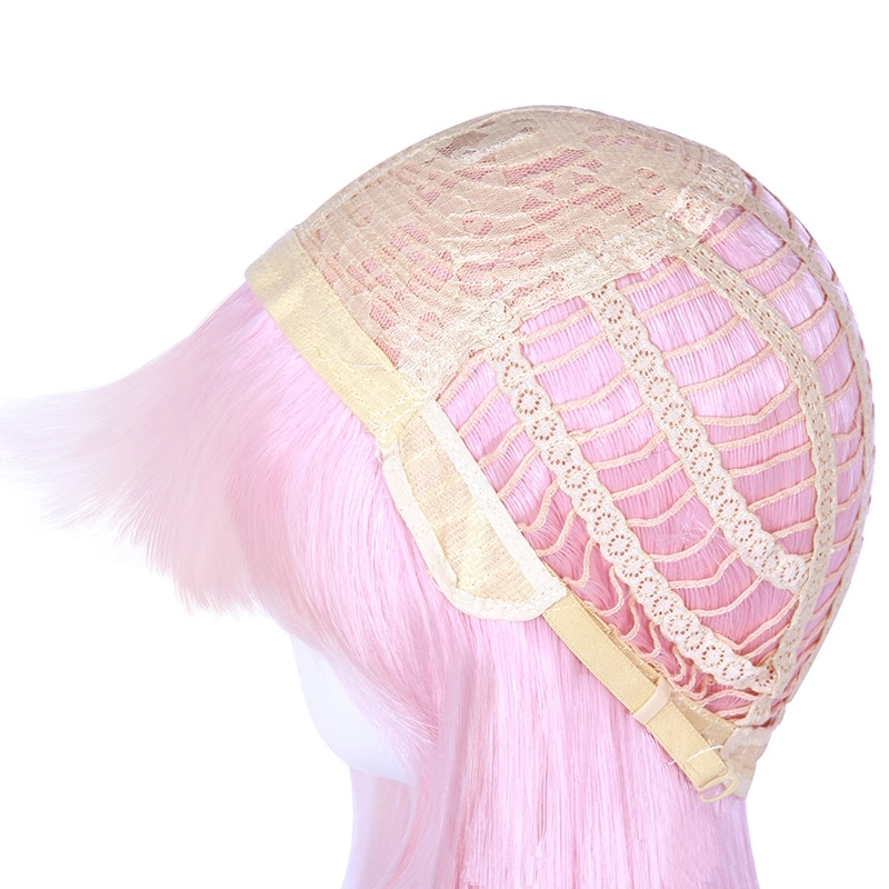 DARLING in the FRANXX 02 Zero Two Synthetic Hair Pink Long Cosplay Wig DARLING in the FRANXX 02 Zero Two Synthetic Hair Pink Long Cosplay Wig