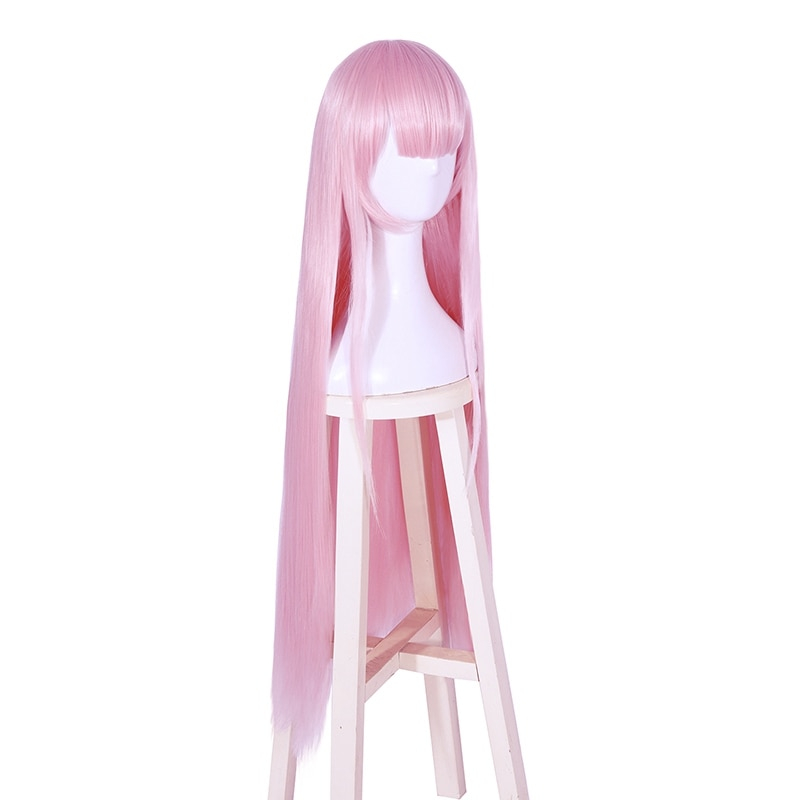 DARLING in the FRANXX 02 Zero Two Synthetic Hair Pink Long Cosplay Wig DARLING in the FRANXX 02 Zero Two Synthetic Hair Pink Long Cosplay Wig