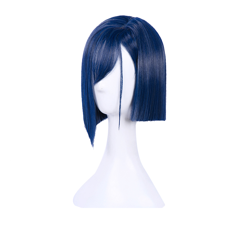 DARLING in the FRANXX 015 Ichigo Heat Resistant Blue Short Cosplay Wig DARLING in the FRANXX 015 Ichigo Heat Resistant Blue Short Cosplay Wig