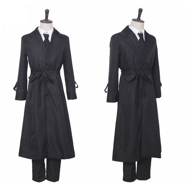 Bungou Stray Dogs Dazai Osamu Black Cosplay Costume Bungou Stray Dogs Dazai Osamu Black Cosplay Costume
