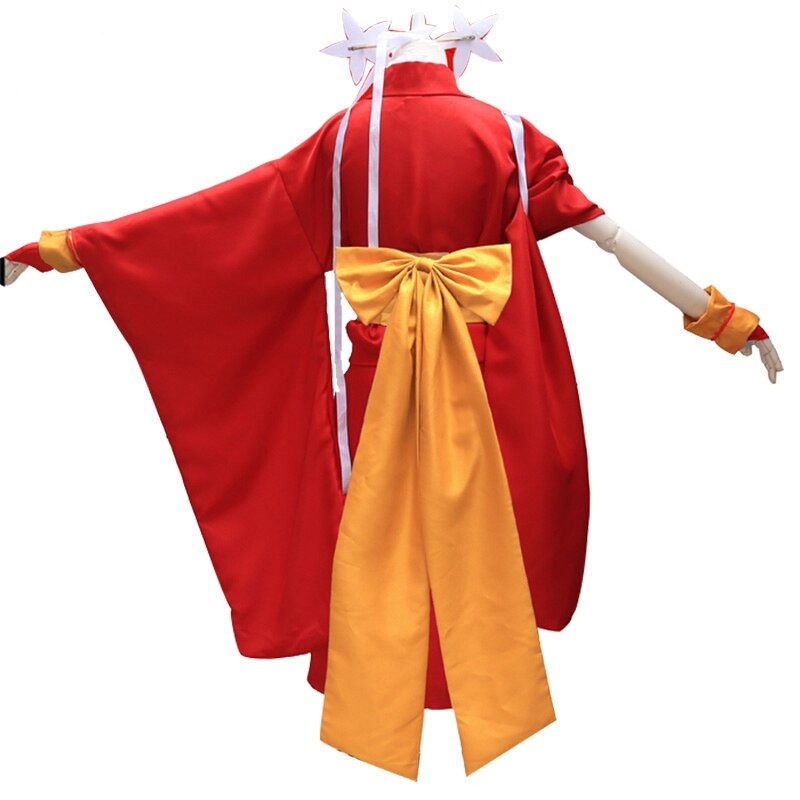 Bungou Stray Dogs Kyouka Izumi Japanese Red Cosplay Kimono Bungou Stray Dogs Kyouka Izumi Japanese Red Cosplay Kimono
