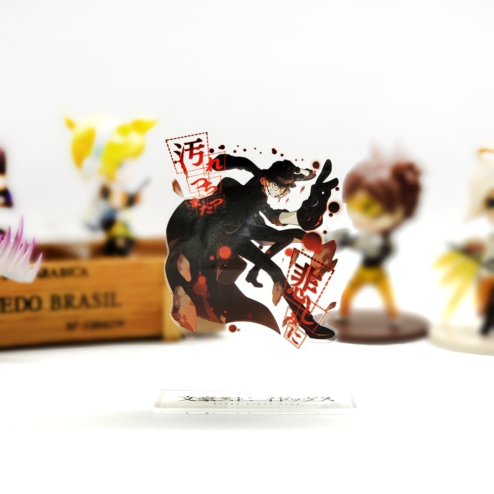 Bungo Stray Dogs Nakahara Chuya Edogawa Ranpo Double-Side Acrylic Stand Figure Bungo Stray Dogs Nakahara Chuya Edogawa Ranpo Double-Side Acrylic Stand Figure