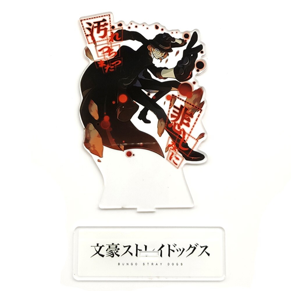 Bungo Stray Dogs Nakahara Chuya Edogawa Ranpo Double-Side Acrylic Stand Figure Bungo Stray Dogs Nakahara Chuya Edogawa Ranpo Double-Side Acrylic Stand Figure