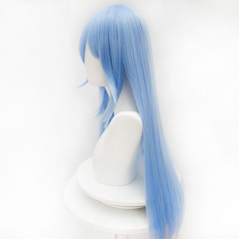 HSIU That Time I Got Reincarnated as a Slime Cosplay Wig Rimuru Tempest Long Blue Synthetic Hair Tensei shitara Slime Datta Ken HSIU That Time I Got Reincarnated as a Slime Cosplay Wig Rimuru Tempest Long Blue Synthetic Hair Tensei shitara Slime Datta Ken