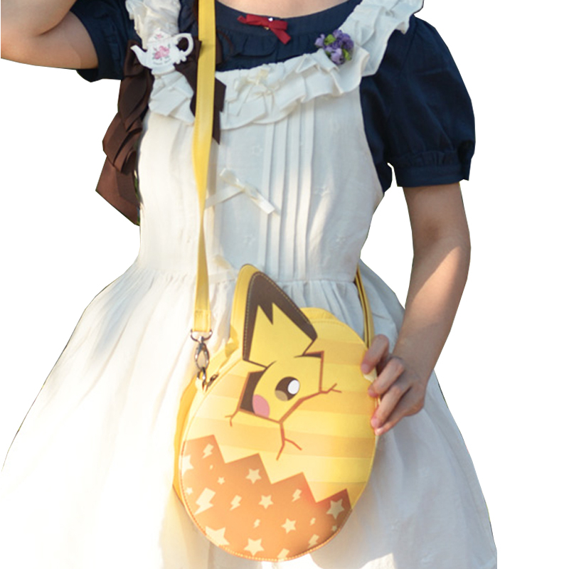 Pokemon Pikachu Egg Style Messenger Bag Pokemon Pikachu Egg Style Messenger Bag