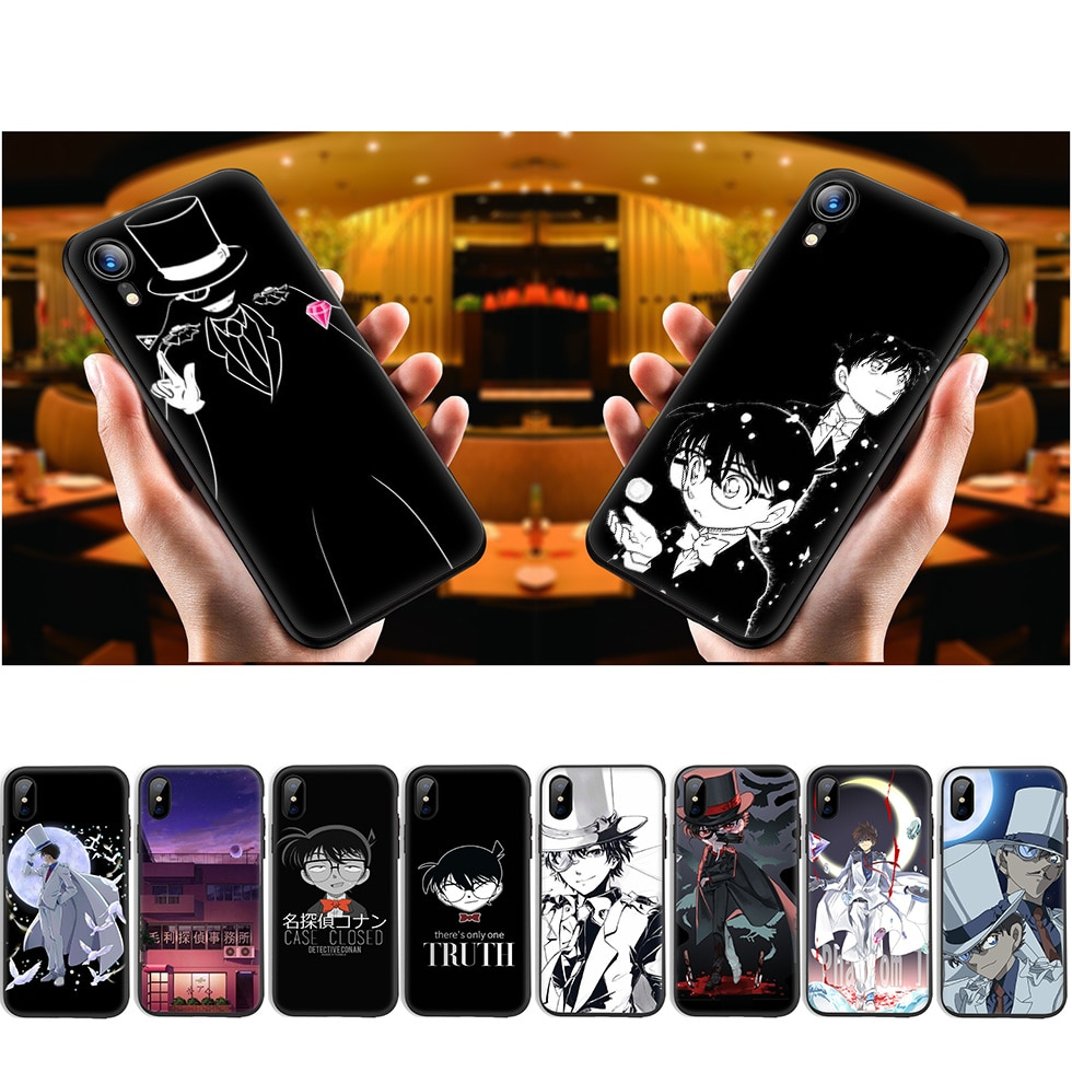Detective Conan Cool Soft Silicone Case for iPhone Detective Conan Cool Soft Silicone Case for iPhone
