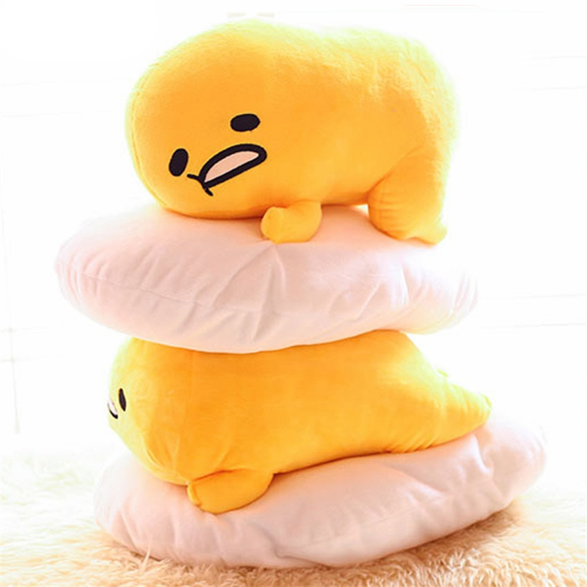 Gudetama Lazy Egg Plush Toy Pillow 40 x 30 cm Gudetama Lazy Egg Plush Toy Pillow 40 x 30 cm