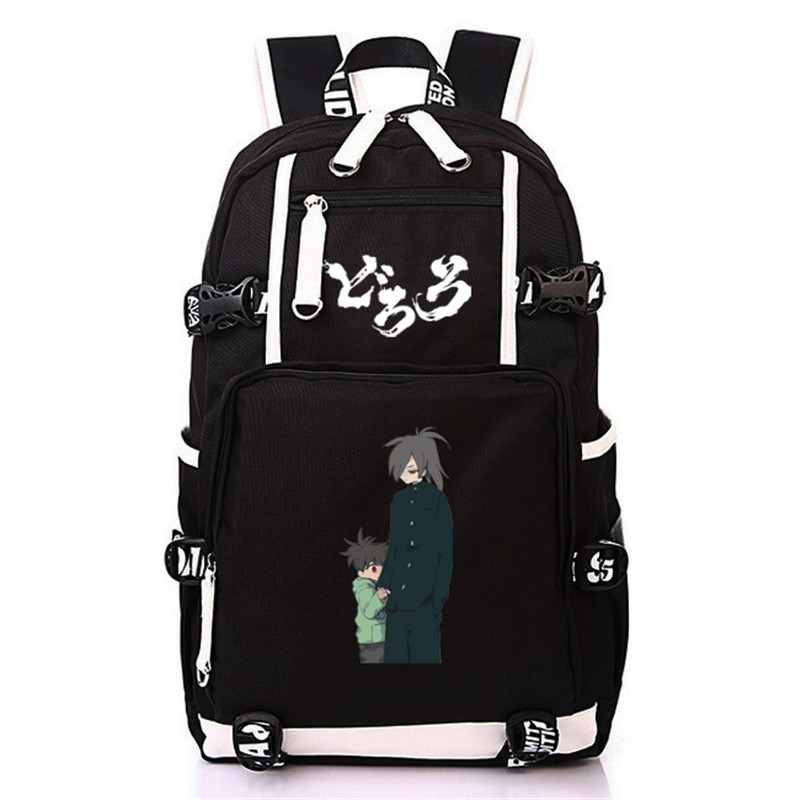 Dororo Hyakkimaru Canvas Backpack With USB Charging Port Dororo Hyakkimaru Canvas Backpack With USB Charging Port