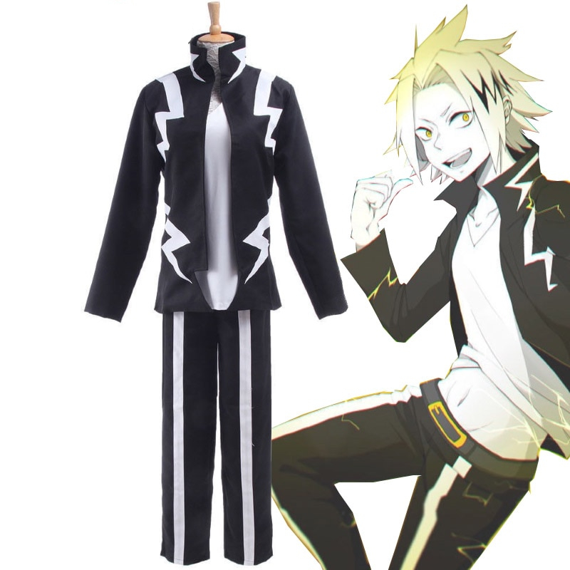 My Hero Academia Kaminari Denki Cosplay Costume My Hero Academia Kaminari Denki Cosplay Costume