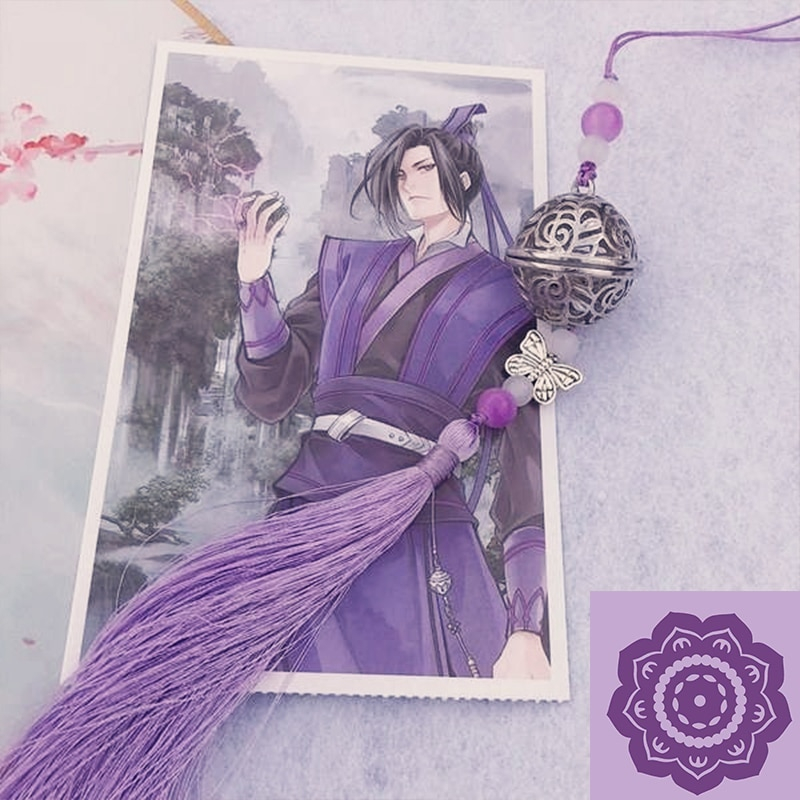 17 Styles Mo Dao Zu Shi Cosplay Prop Chen Qing Ling The Founder of Diabolism Grandmaster of Demonic Cultivation Clear Heart Bell 17 Styles Mo Dao Zu Shi Cosplay Prop Chen Qing Ling The Founder of Diabolism Grandmaster of Demonic Cultivation Clear Heart Bell